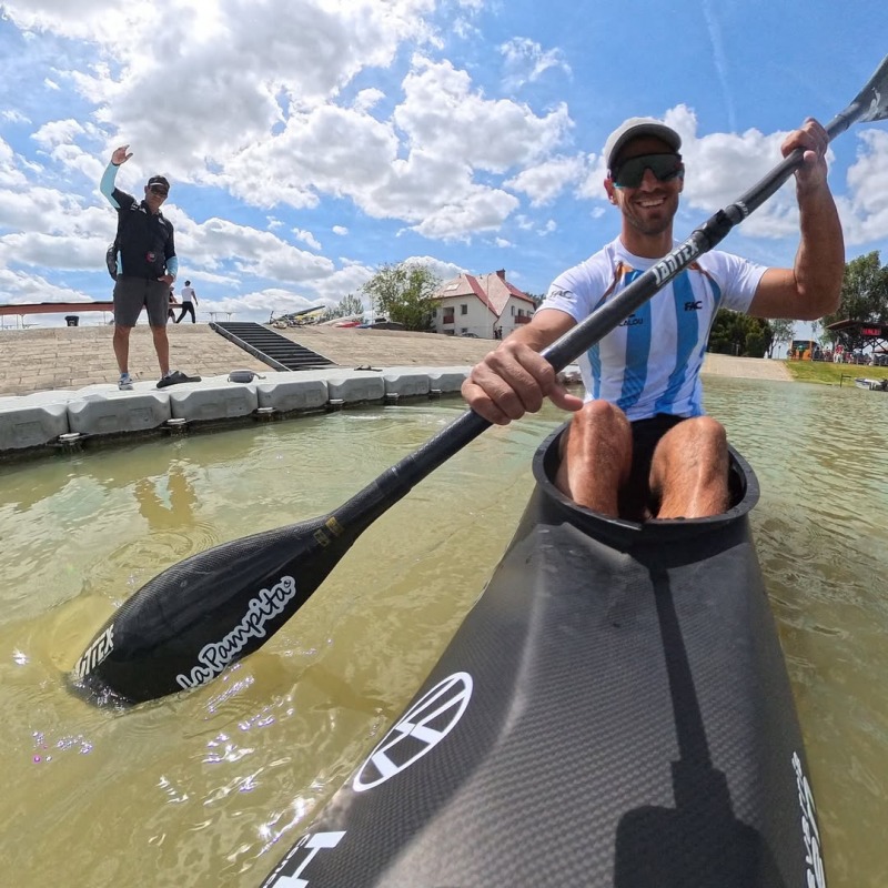 Vernice se meti� en la Final A del K1 1000 en Alemania